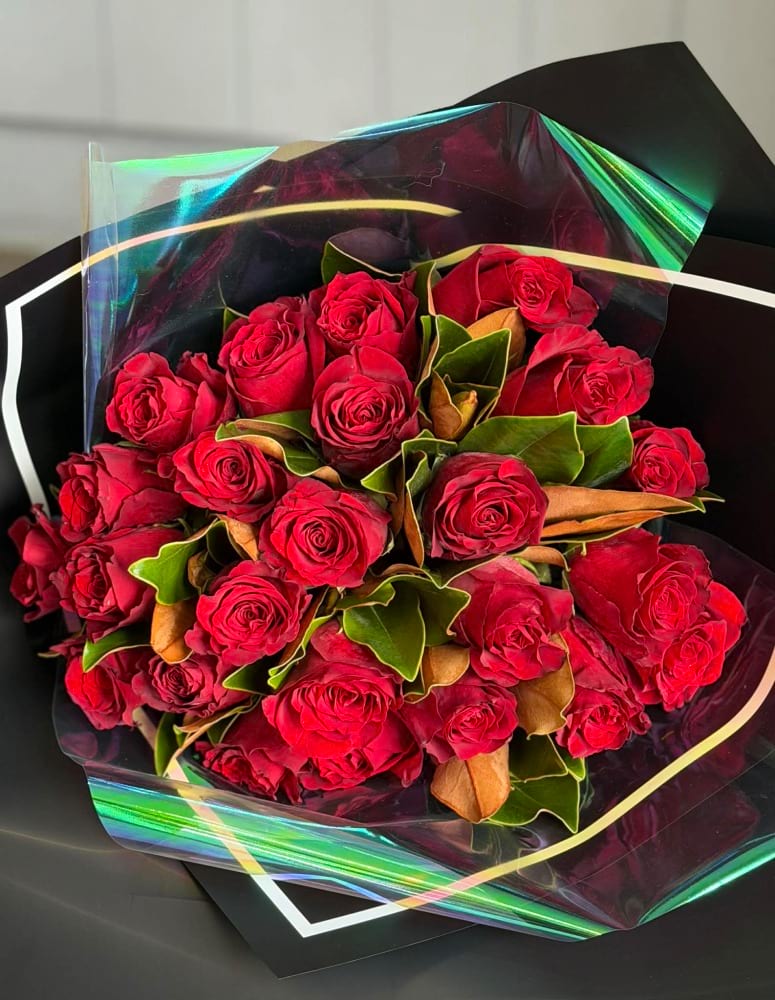 24 Red Rose Bouquet 