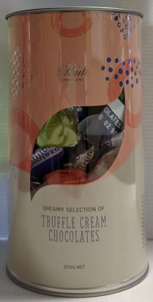 Pauls Truffle Cream Cylinder 