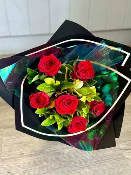 6 Red Rose Bouquet